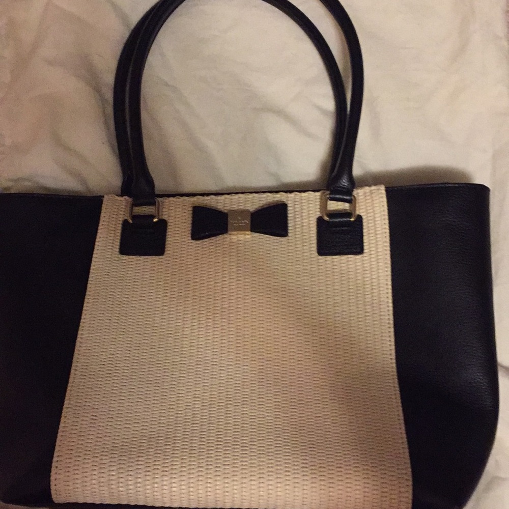COPY - Kate spade straw Francis renny drive tote - Picture 3 of 7